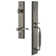 Carré One-Piece Complete Inactive Dummy Handleset with F Grip and Bellagio Lever