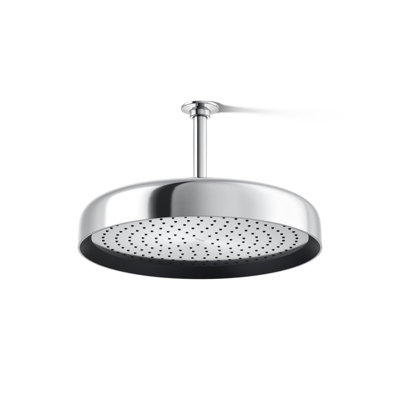 Statement 14" Single-Function Wall or Ceiling-Mount Round Rainhead, Round Rain Showerhead 2.5 GPM
