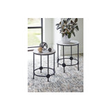 Ensemble de 2 tables d'appoint Daltan