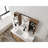 Bathroom Mirror Cabinet with Storage Combination