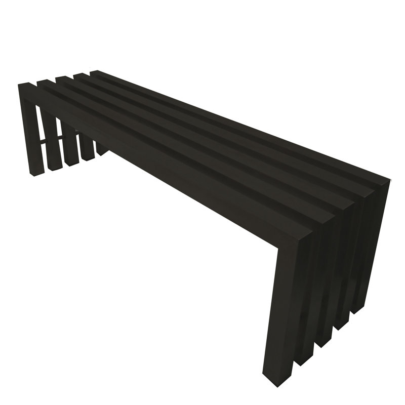 Lexter Metal Bench, Black