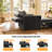 Brittany 54.2" Velvet Sleeper Sofa with USB Port and Storage Side Pockets-1922630945