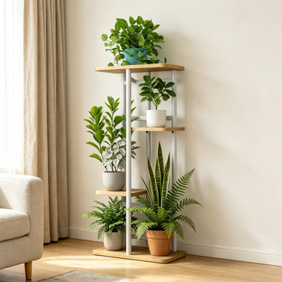 Iron 4 Tier Plant Stand