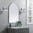 Sabine Metal Arch Wall Mirror-272105435-272105438