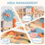 Établi à jouets en bois, grand outil de jeu en bois pour enfants, ensemble de construction créative Pretend Play