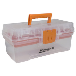 Plastic Transparent 12" Tool Box