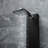 Monsoon 57 In. 4-Jetted Full Body Shower Panel System With Heavy Rain Shower And Spray Wand In Matte Black