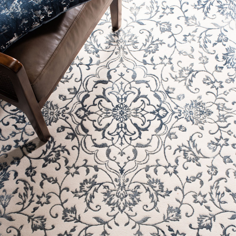 Forestburgh Performance Floral Rug, Rectangle 8' x 10'
