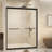 50-54" W × 72" H  Tempered Glass With Explosion Proof Film