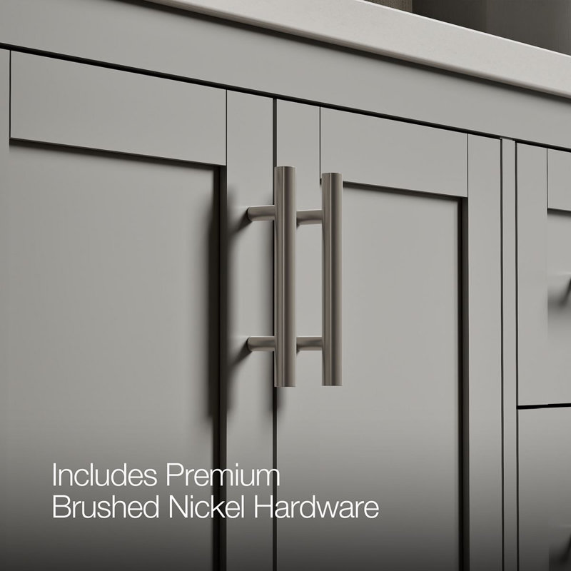 49" Single Bathroom Vanity Set, Atmos Gray, Atmos Grey