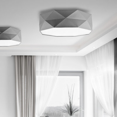 Banna Fabric Flush Mount