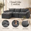 Upholstered 117.7 Sofa