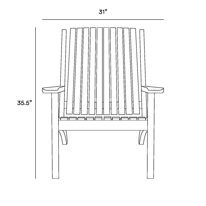 Popoyo Chair Outdoor