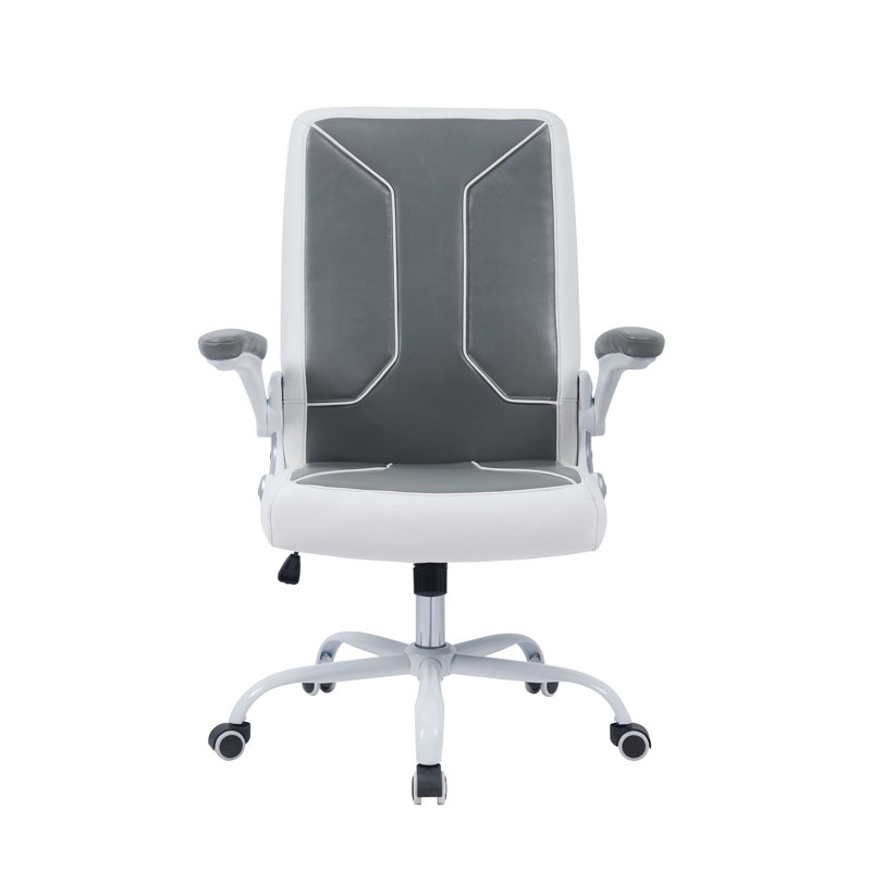 Ivanca Polyester Blend Conference Chair, Gray
