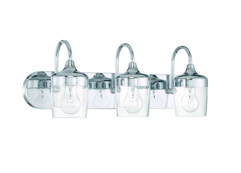 Wrenn 3 - Light Vanity Light, Chrome