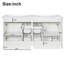 Ensemble de meuble-lavabo double 60 po