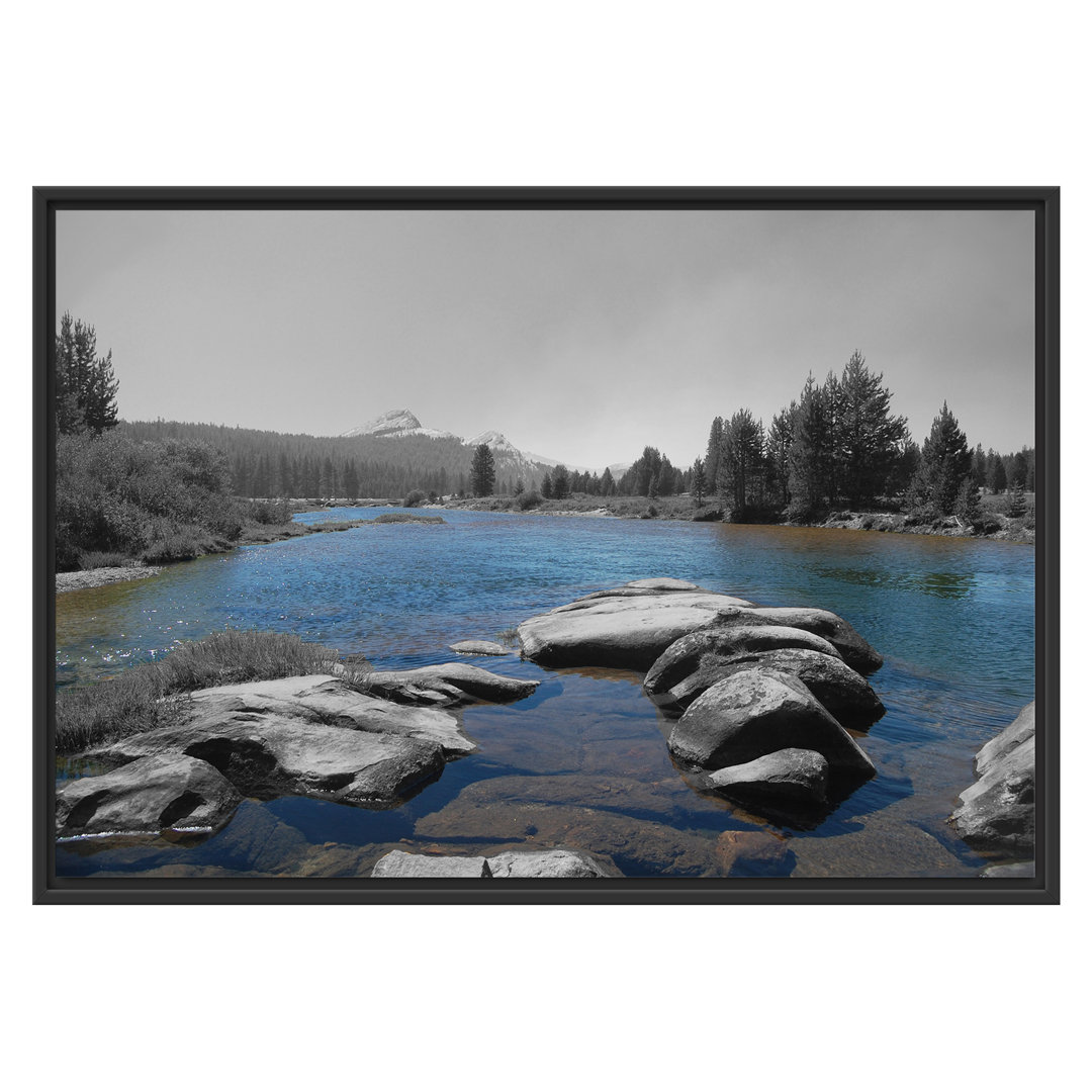 Gerahmtes Wandbild Tuolumne River Yosemite