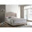 Upholstered Wingback Bed-1109818138