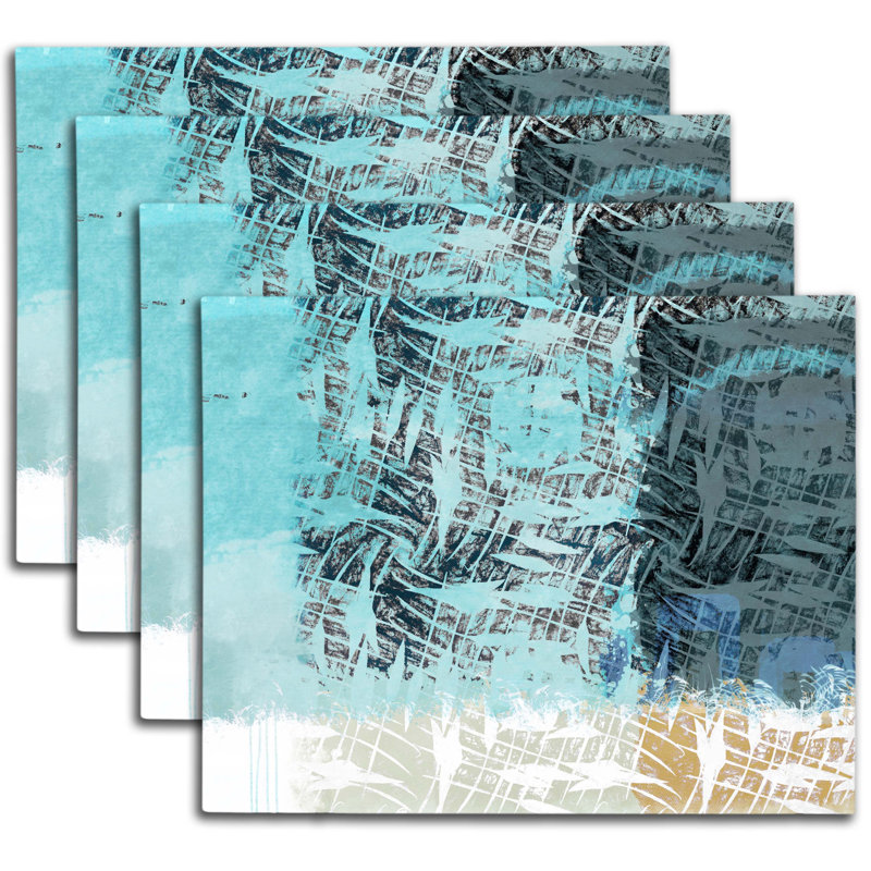 Napperon abstrait en polyester