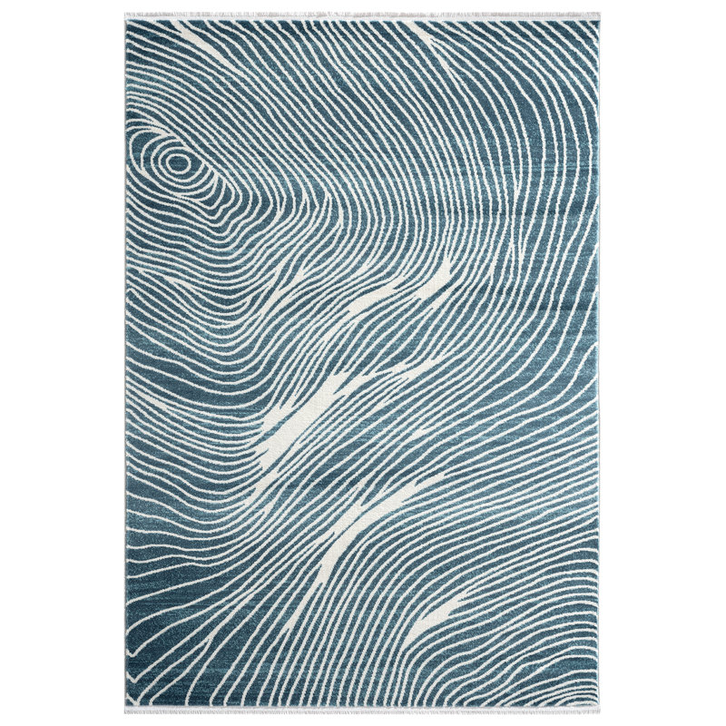 Tapis bleu Fatimata, Rectangle 4 pi x 6 pi
