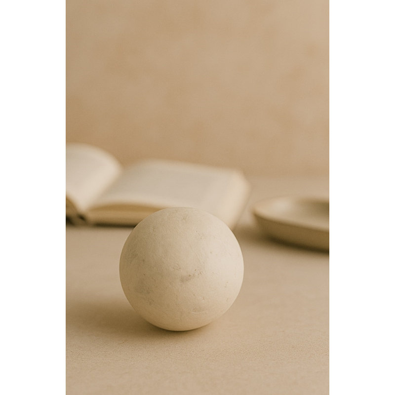Boule de papier mâché du Montana, H 3,14 po x l 3,14 po x P 3,14 po