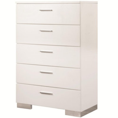 Commode 5 tiroirs en bois modern Townley