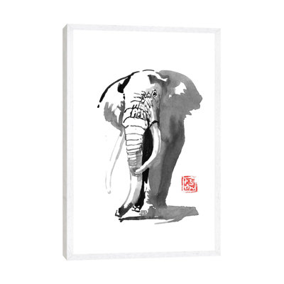 Elephant 1 Piece Wall Art on Canvas