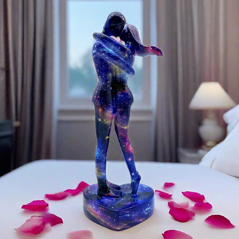 Figurine de couple amoureux de 10,5 pouces