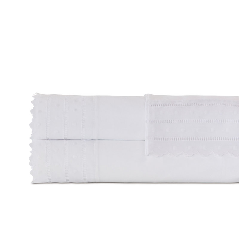 Harper White Sheet Set