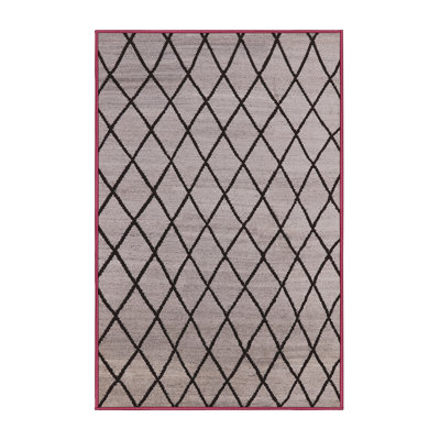 Tapis noir / brun Luman