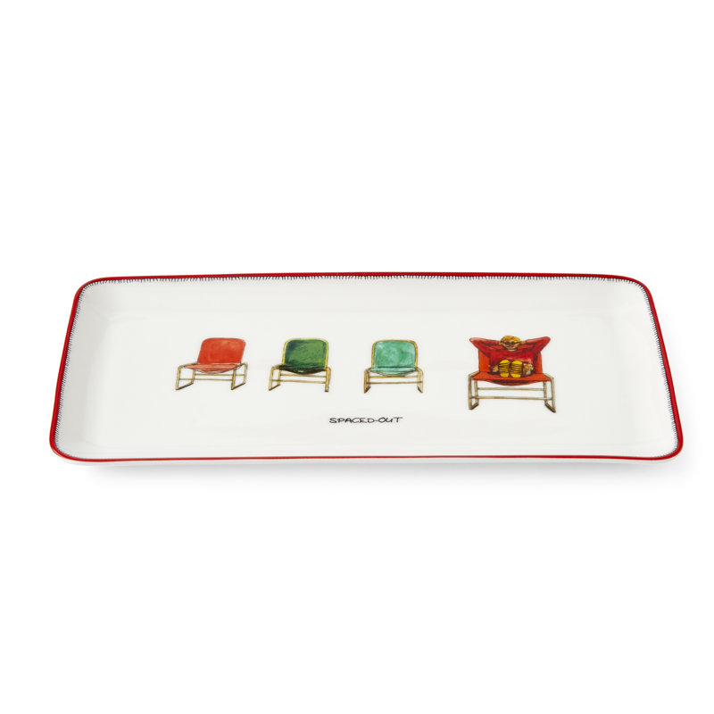 Kit Kemp, Doodles - Sandwich Platter
