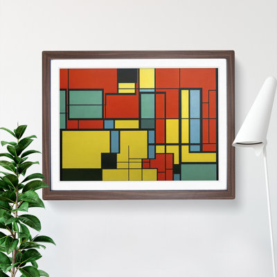 Cubism Abstract Vol.5 - Framed Print