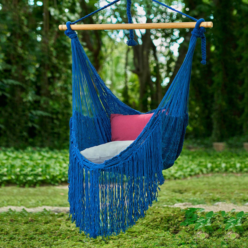 Chaise hamac Margery, Bleu