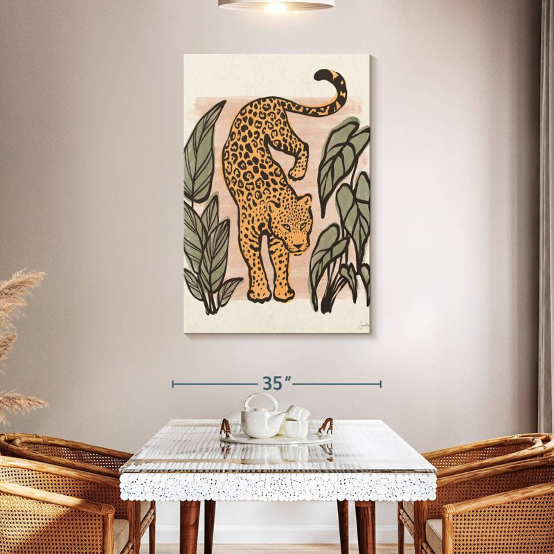 Brampt Jungle Cats I, 48" H x 32" W