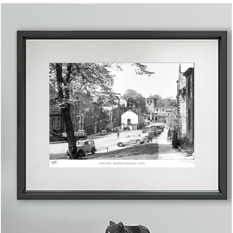 Appleby, Boroughgate C1955 by Francis Frith - Single Picture Frame Print, 28cm H x 36cm W x 2.3cm D