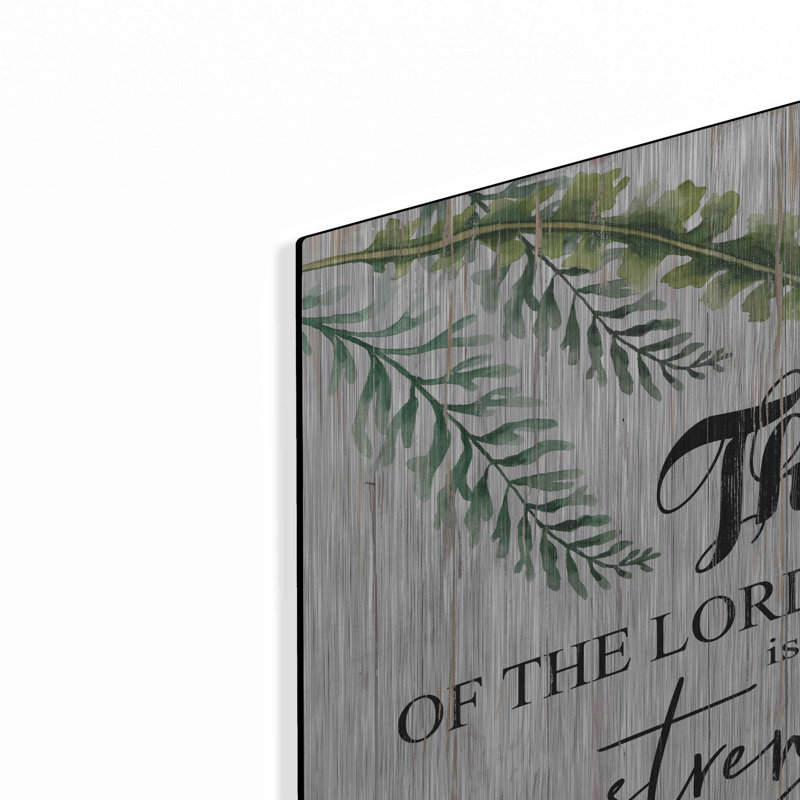 12" x 12" Gray Metal Wall Art with Inspirational Quote