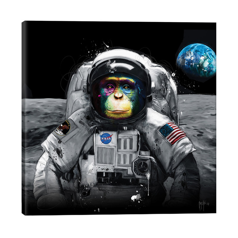 Apollo 11 by Patrice Murciano - Wrapped Canvas Print, 45.72 cm H x 45.72 cm W x 1.91 cm D