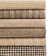 Gridwork Striped Handmade Flatweave Black/Brown Area Rug