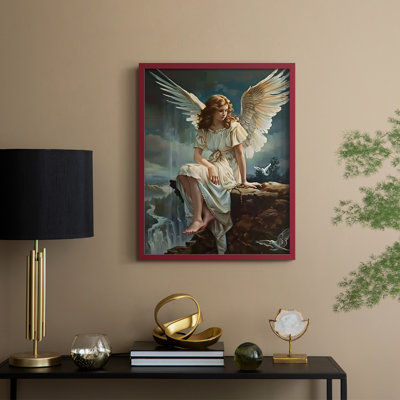 «Religious Series CDxxxv», reproduction encadrée - bois massif