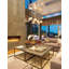 Lustre linéaire 16 lumières spoutnik modern Majorette