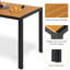 Rectangular 110Cm L Outdoor Balcony Table-1481879012