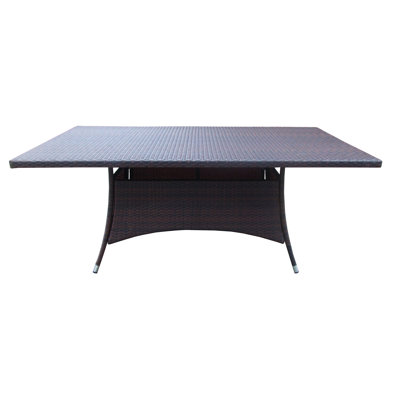 Armitage Rectangular Outdoor Dining Table , 69.25'' in. W 38'' in. D