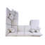Canapé modulaire de 121 po de largeur Emilio-258934181-258934465