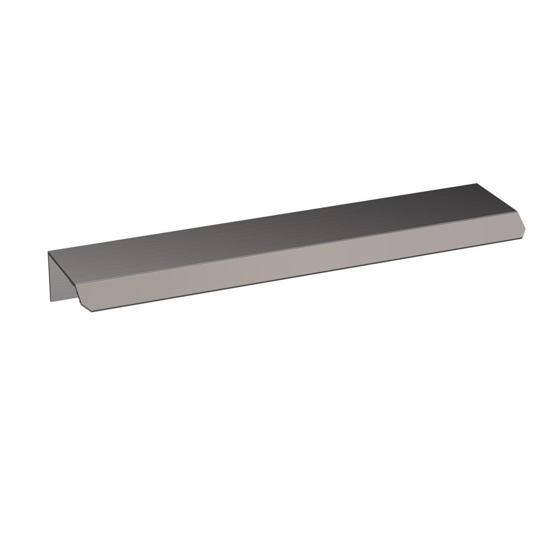 Finger Pull Handle 150mm - Brushed Pewter
