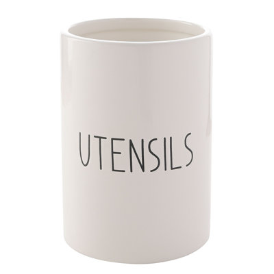 Ceramic Round Utensil Storage Set