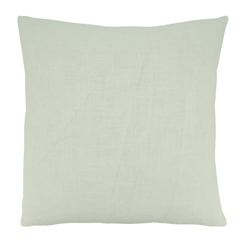 Annabelle Cotton Reversible Throw Pillow, Ivory, Polyester/Polyfill