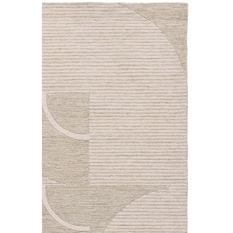 Metro 107 Hand Tufted 80% Wool; 20% Cotton Abstract Rug, Rectangle 3' x 5'