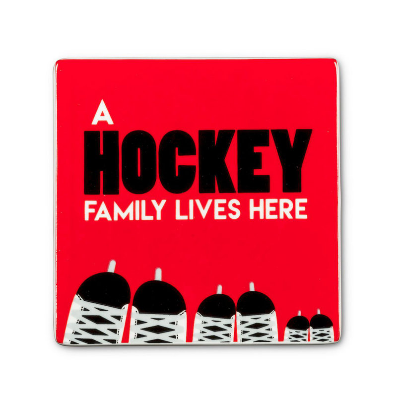 Sous-verre Hockey Family