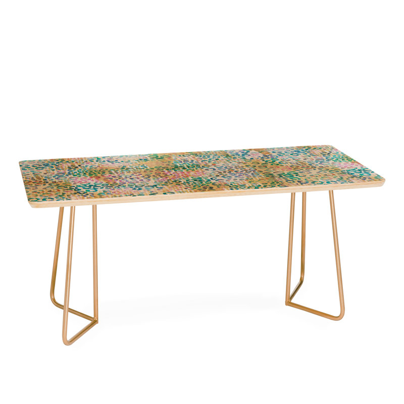 Table basse snow schatzi brown leopard