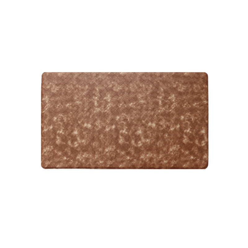 Tapis anti-fatigue Voegele, Rectangle 1 pi 6 po x 2 pi 6 po, Brun